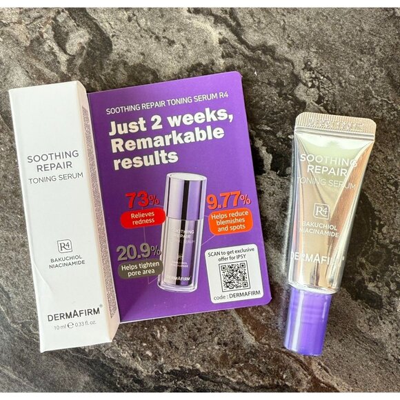 Dermafirm Soothing Repair Toning Serum R4 Travel Size 10ml - Firming - Calming - Picture 2 of 6